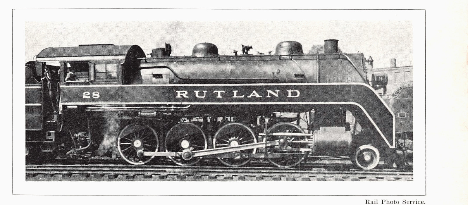 Rutland No 28 Streamlined 2-8-0 Freight Steam Locomotive 6