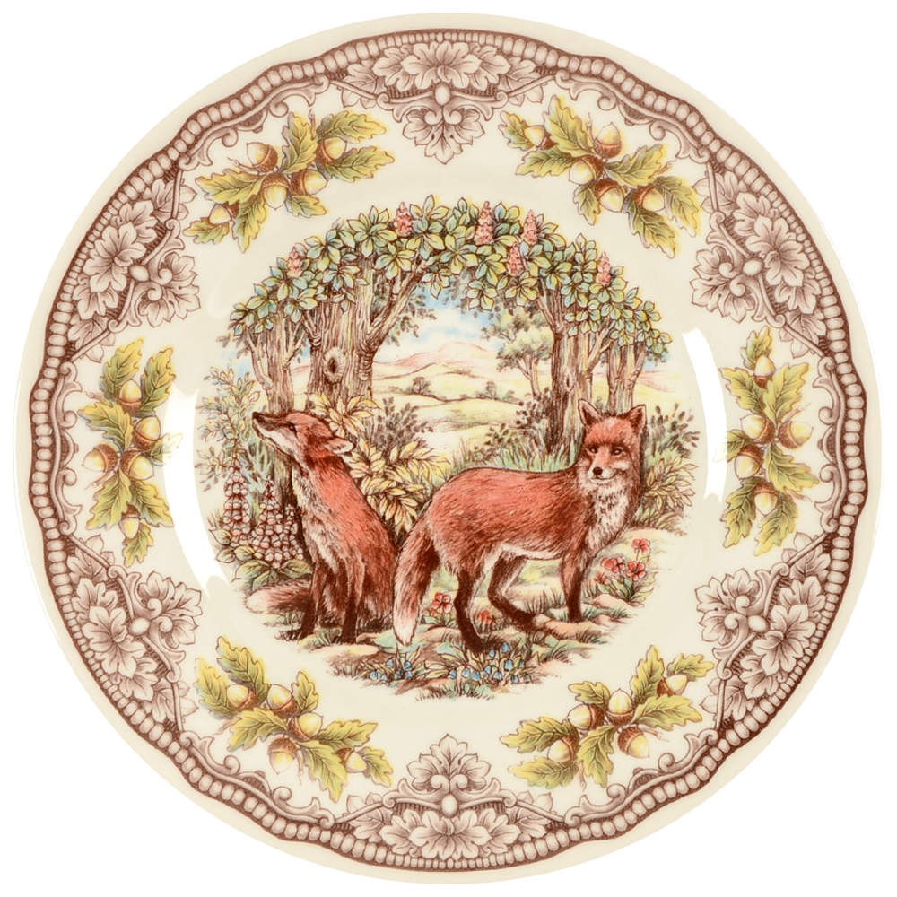 Victorian English Pottery-Royal Stafford Homeland Salad Plate 11504299 Victorian English Pottery-Royal Stafford Homeland Salad Plate 11504299