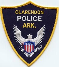 CLARENDON ARKANSAS POLICE PATCH picture