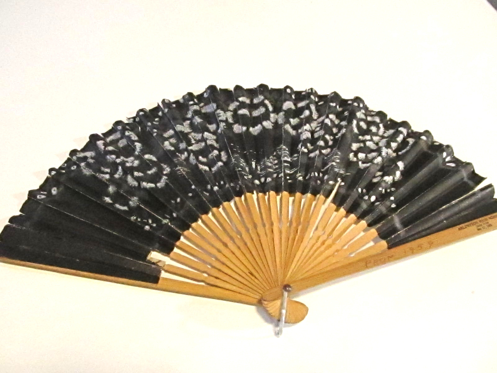 Junior Prom Folding Fan from Arlington High School on May22, 1959. Junior Prom Folding Fan from Arlington High School on May22, 1959.
