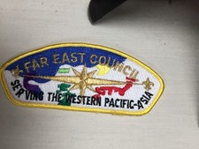 Far East Council GMY yellow boarder BSA CSP Patch picture