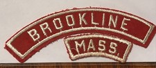 Brookline MASS Red and White Strip RWS TT5 picture