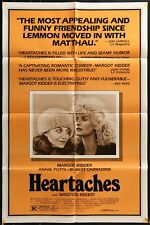 HEARTACHES Annie Potts M Kidder ORIG 1982 1 ONE SHEET MOVIE POSTER 27 x 41   picture