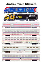 Amtrak Empire Builder 7 individual Stickers Andy Fletcher picture