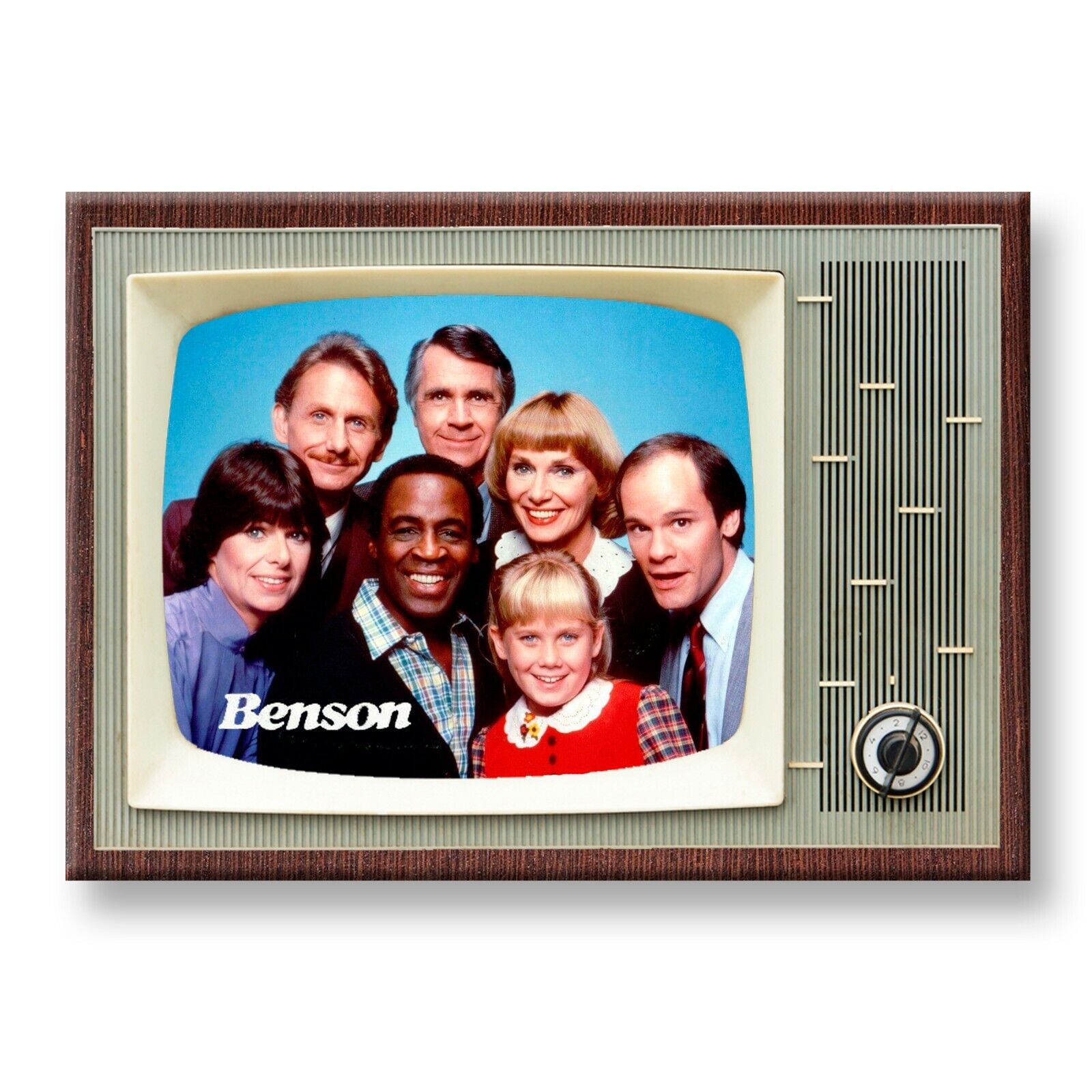 BENSON TV Show 3.5 inches x 2.5 inches FRIDGE MAGNET