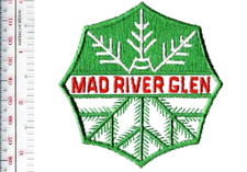 Skiing Mad River Glen 1970s Ski Area Waitsfield, Vermont Patch NO TARIFF picture