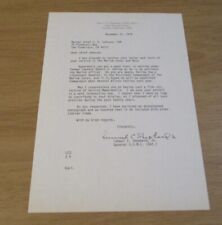 1978 MILITARY Letterhead SIGNED~'Lemuel C. Shepherd USMC 4-Star GENERAL'~JC2 picture