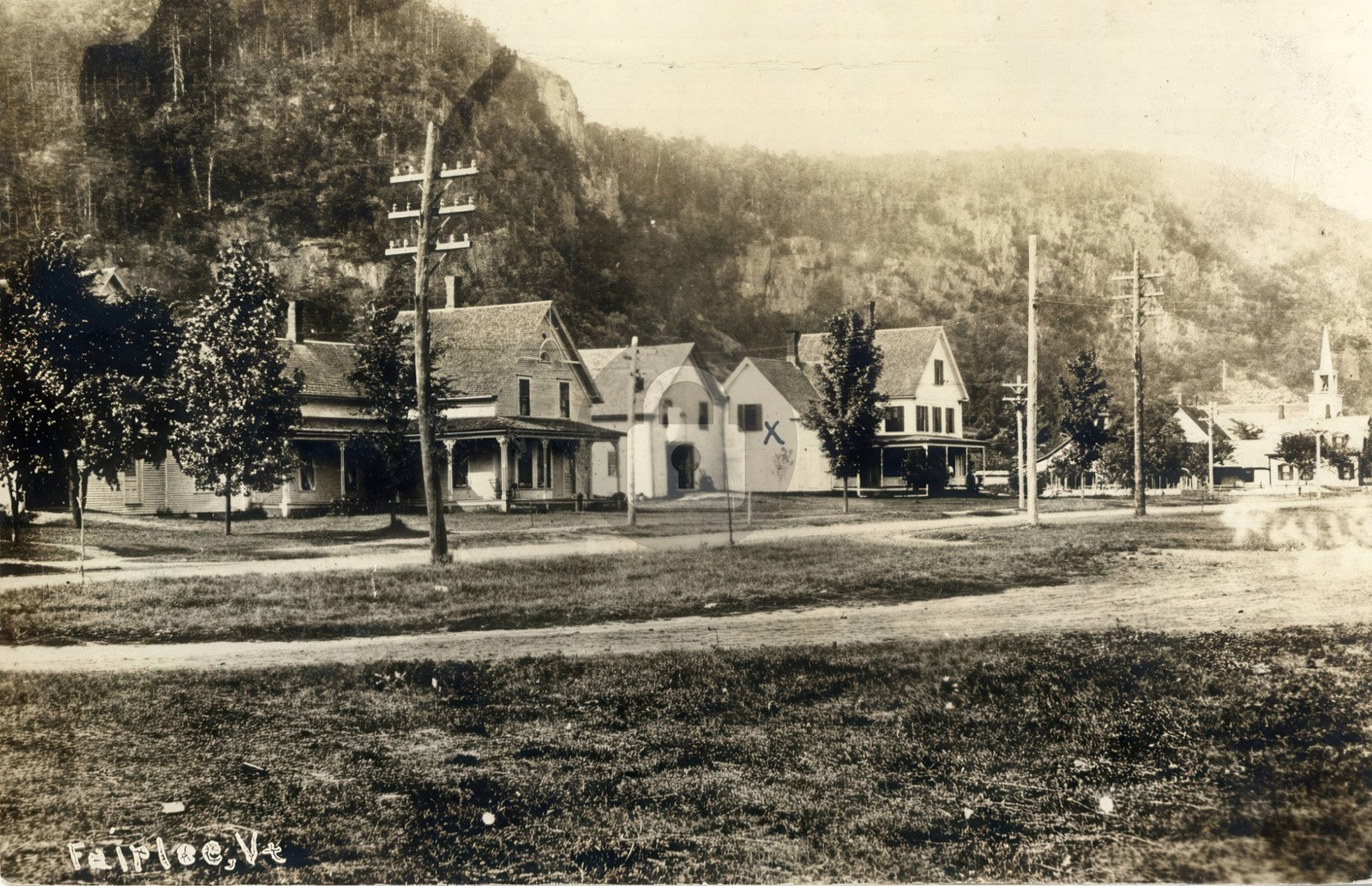 Fairlee VT Vermont RPPC Photo Postcard COPY