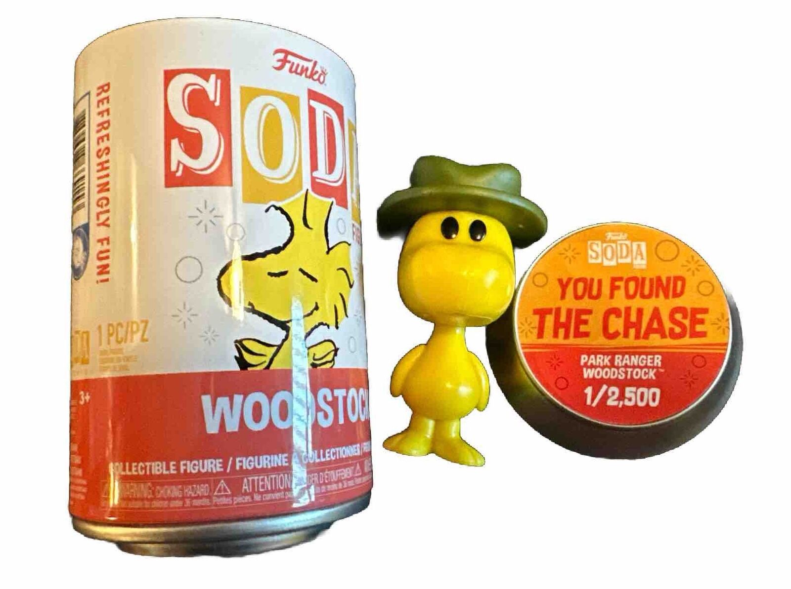 Funko Soda Peanuts Woodstock CHASE Funko Shop Exclusive Limited 1/2500