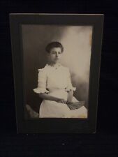 Antique Photograph Framed of a Young Woman Frame by. Ketchledge, Belvidere N.J. picture