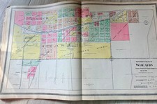 1902 DUPAGE COUNTY, IL PLAT BOOK= Wheaton, Naperville, Downers Grove, Addison + picture