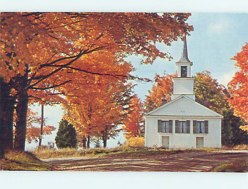 Unused Pre-1980 CHURCH SCENE Brownington Vermont VT : : make an offer L2917
