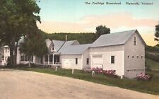 Vintage Postcard The Coolidge Homestead Plymouth Vermont VT Pub. Florence Cilley picture