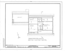 Photo:Brownington VT Cyrus Eaton House Second Floor Plan 1900s Floorplan picture