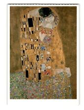 The Kiss, 1907-1908 Gustav Klimt Vintage Chrome Postcard picture