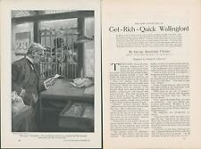 1914 Get Rich Quick Wallingford George Randolph Chester Chambers Art Story CO3 picture