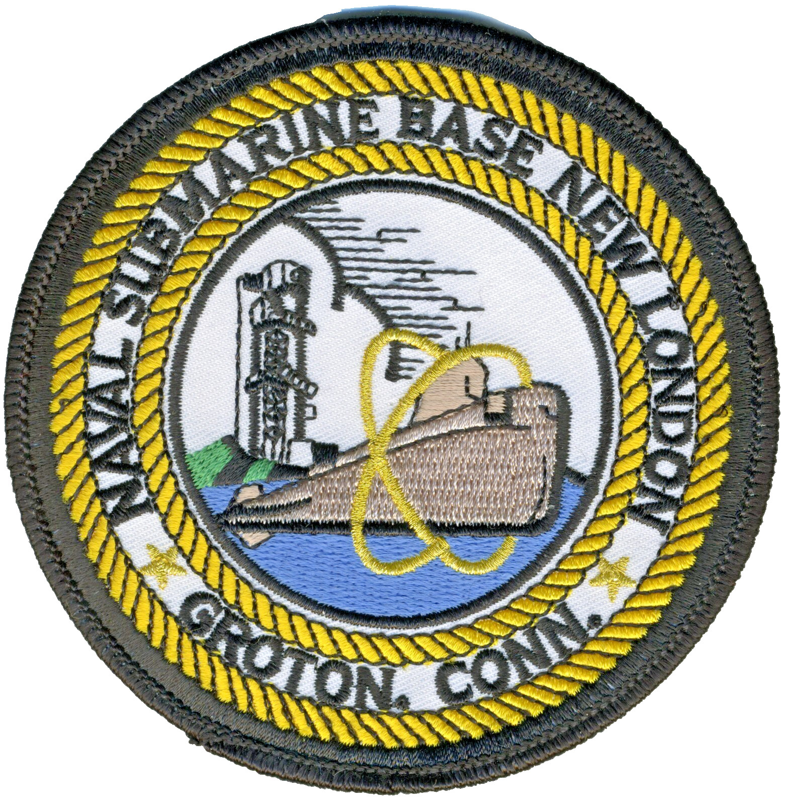 Naval Submarine Base New London - Groton, CT - 4 inch FE - BCP #b791