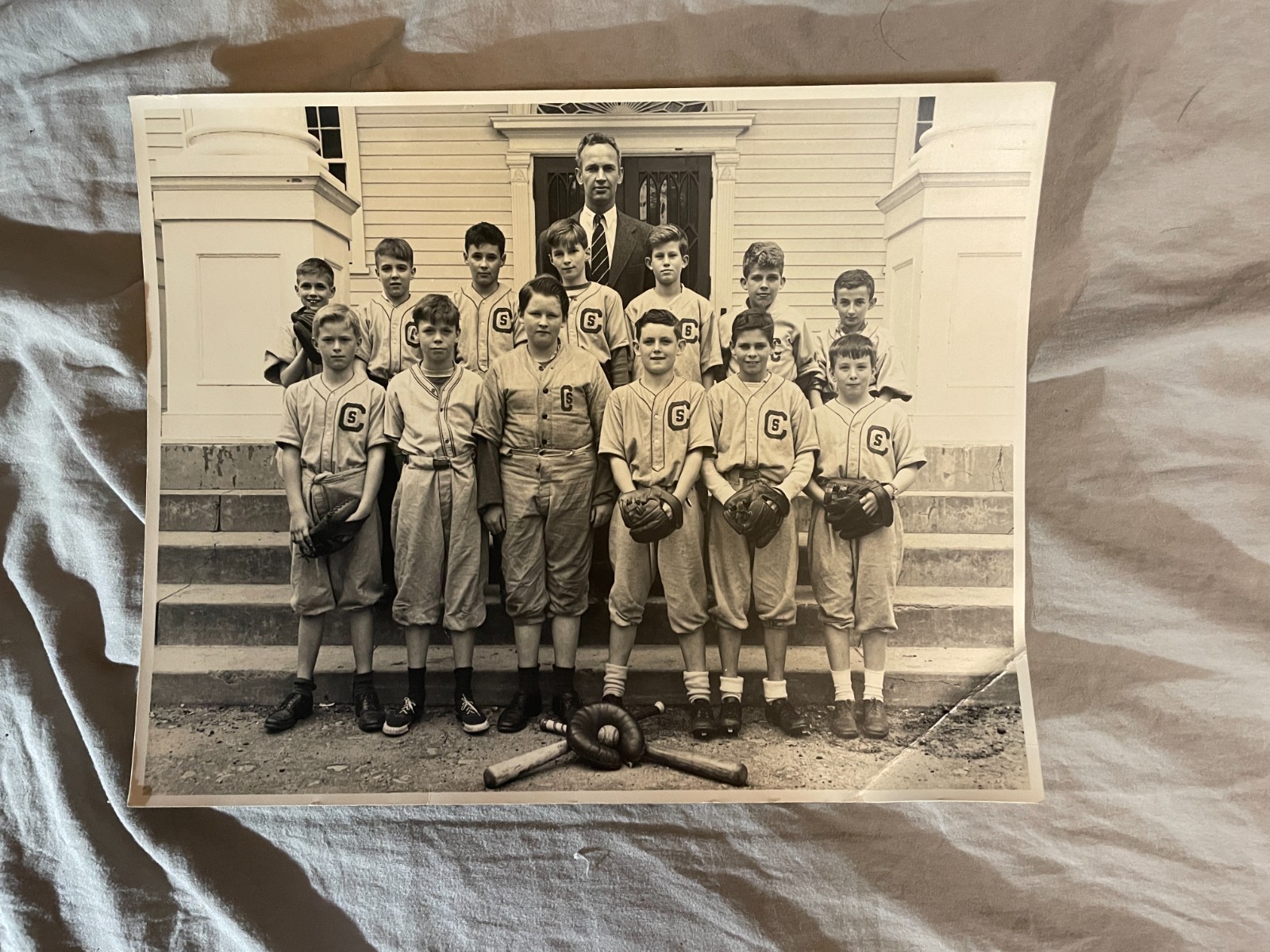 Vintage 1948 New Canaan Country School Baseball Team CT Photo Connecticut Vintage 1948 New Canaan Country School Baseball Team CT Photo Connecticut