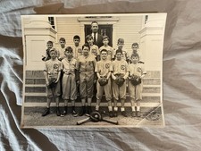 Vintage 1948 New Canaan Country School Baseball Team CT Photo Connecticut picture