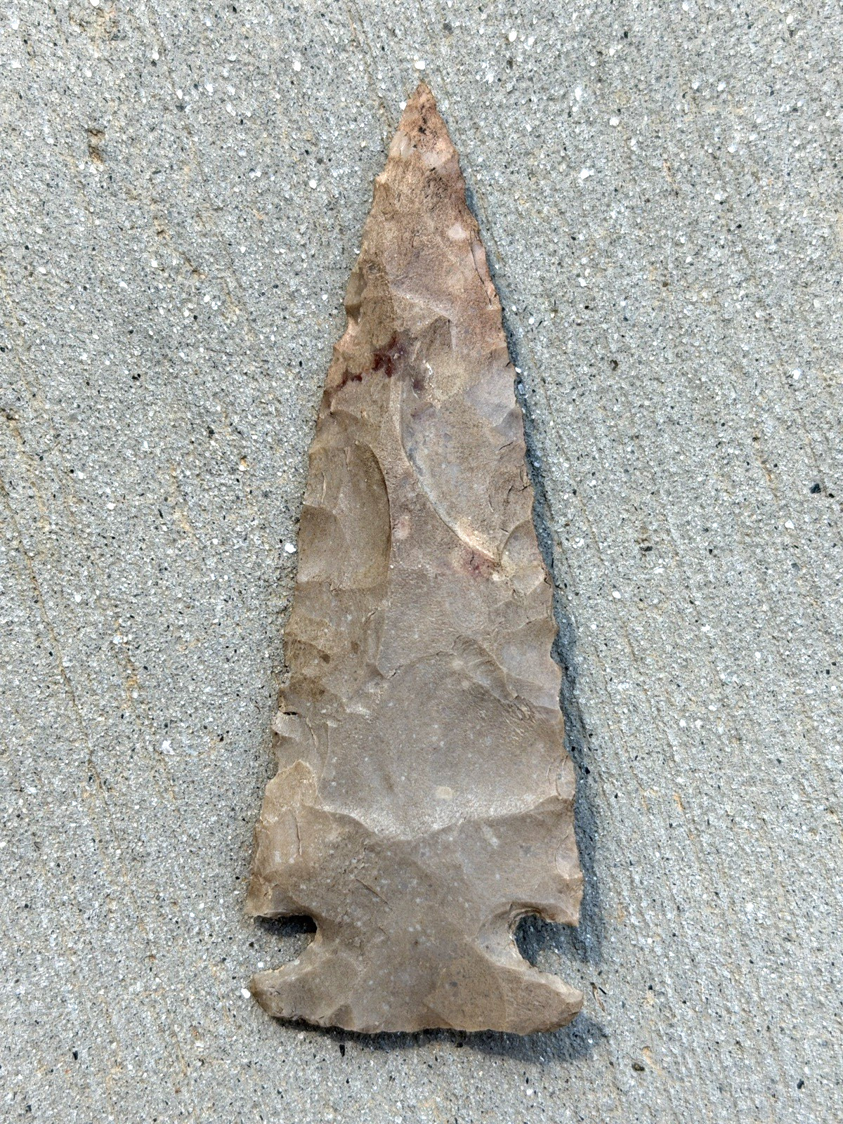 Flint Knapping Modern Arrowhead 3.75\ Flint Knapping Modern Arrowhead 3.75\