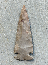 Flint Knapping Modern  Arrowhead 3.75