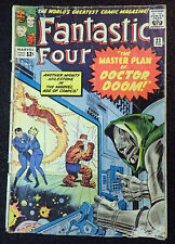 Fantastic Four #23 NICE COMPLETE LOWER-GRADE 1964 Return of Doctor Doom picture