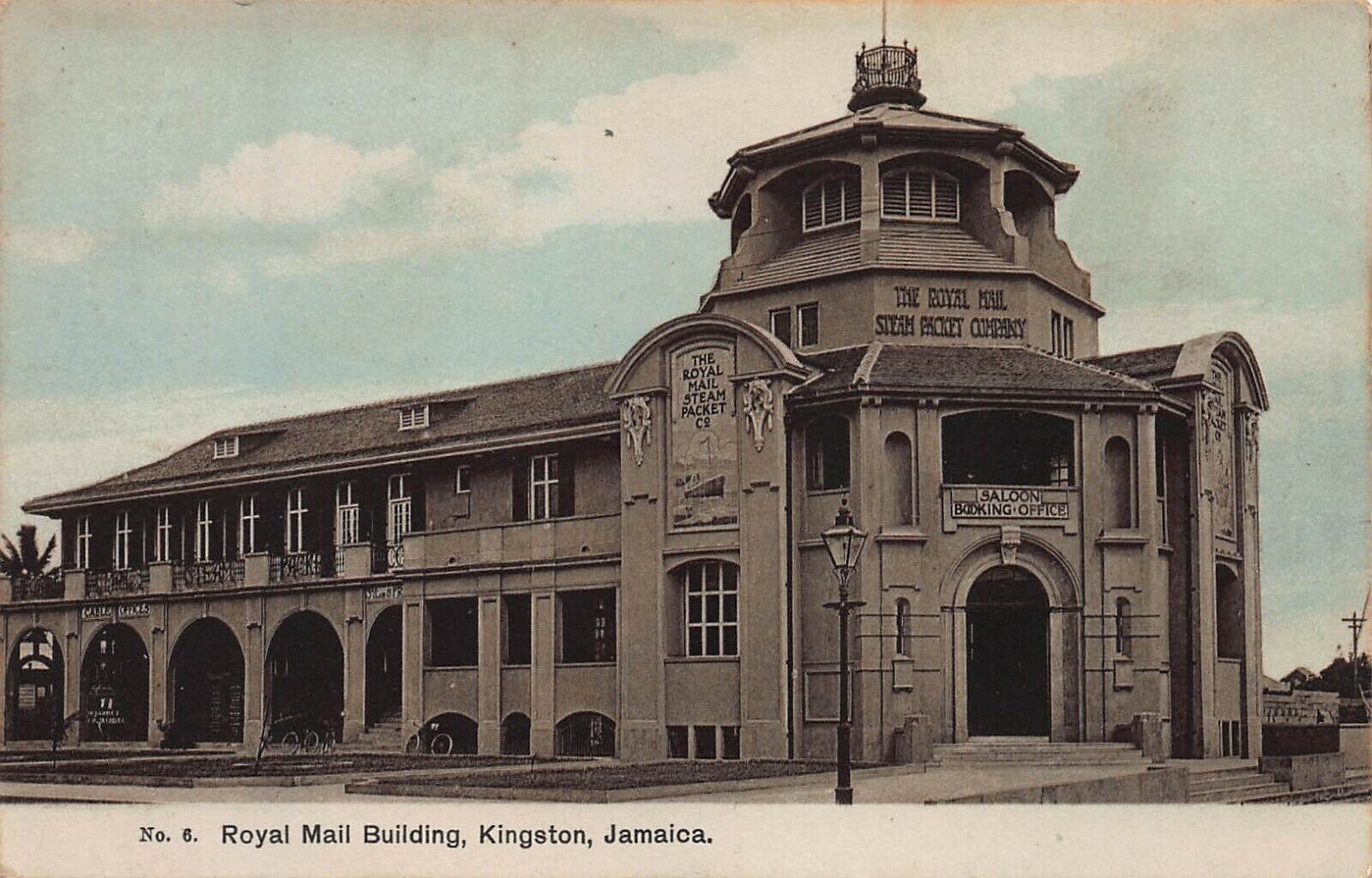 Royal Mail Building Kingston, Jamaica, Early Postcard, Unused