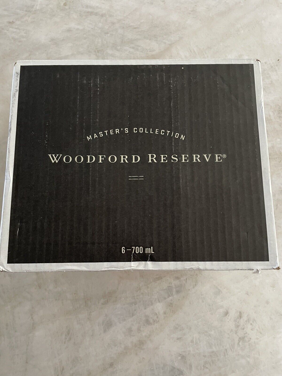 Woodford Reserve Master’s Collection Empty Box Bourbon Whiskey Kentucky Derby