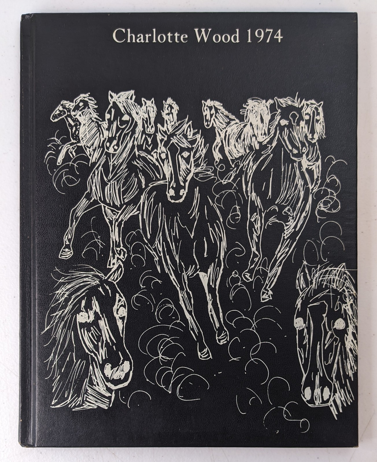 1974 Charlotte Wood School Yearbook Danville California Vintage Hardcover 1974 Charlotte Wood School Yearbook Danville California Vintage Hardcover