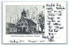 1907 Thetford Academy Vermont VT Postcard Undivided picture