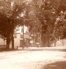Saxtons River VT Main Street RPPC Real Photo Postcard picture