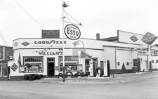 Williams Gas Service Station Esso Goodyear Broadway Virginia VA - Reprint picture