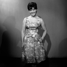 Anne Marie Peysson announcer in the television 1960s Historic Old Photo 2 picture