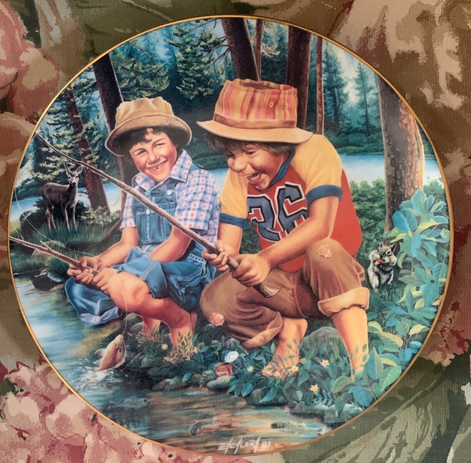 Rudy Escalera “I Got One” Plate 1982 #446/5000