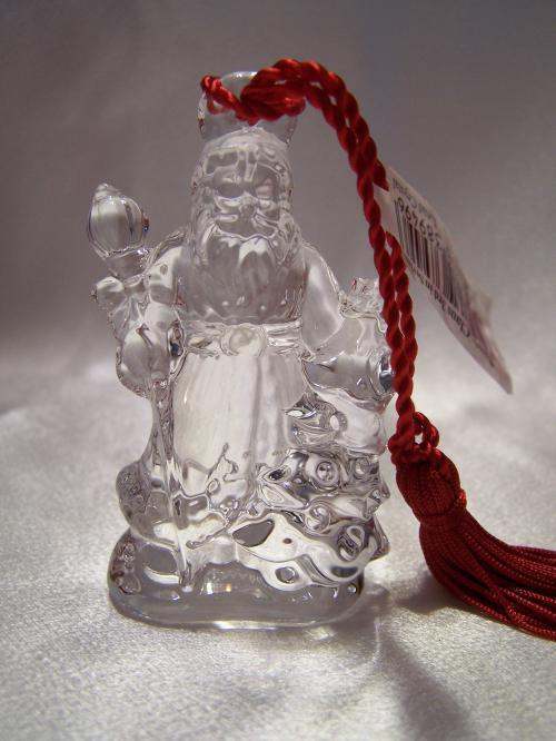 SANTA CLAUS Marquis by Waterford Crystal Ornament 3rd in Series MINT #136997