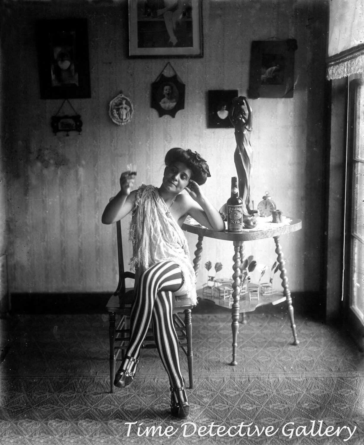 Storyville Prostitute #2 by E.J. Bellocq, New Orleans, LA - Historic Photo Print