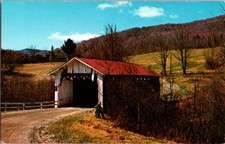 Montgomery VT postcard HECTORVILLE COVERED BRIDGE OVER TROUT RIVER s/27 BB2942 picture