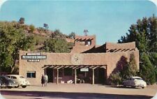 Colorado Springs Colorado Sanborn 1950s Strausenback Gardens Post Postcard 5907 picture