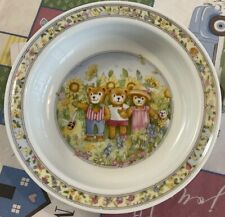1993 Vintage Royal Worcester England Porcelain Wooster Bear 6.5” Bowl picture