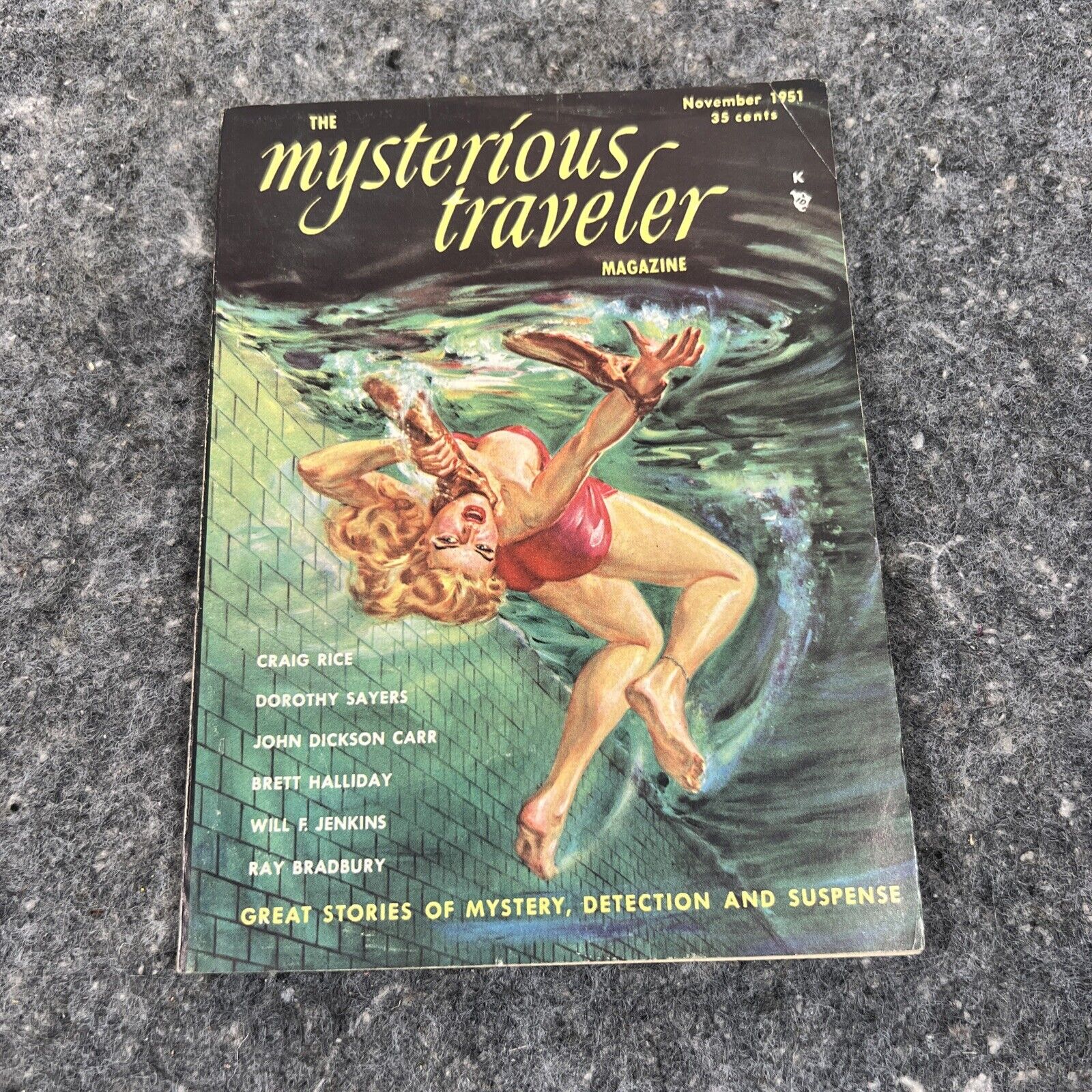 Mysterious Traveler Vol. 1, No. 1, Nov 1951 - Craig Rice, Dorothy Sayers..
