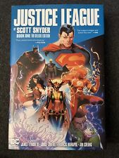 DC JUSTICE LEAGUE BOOK ONE HARDCOVER BOOK BY SCOTT SNYDER - NEW picture
