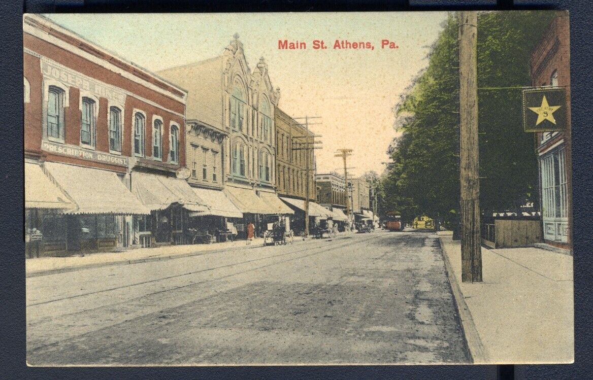 Main Street Athens Pennsylvania