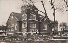 RPPC Postcard Methodist Episcopal Church Kingsley IA Iowa  picture