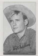 1940-60s Exhibit Movie Stars Printed In USA Will Hutchins z6d picture