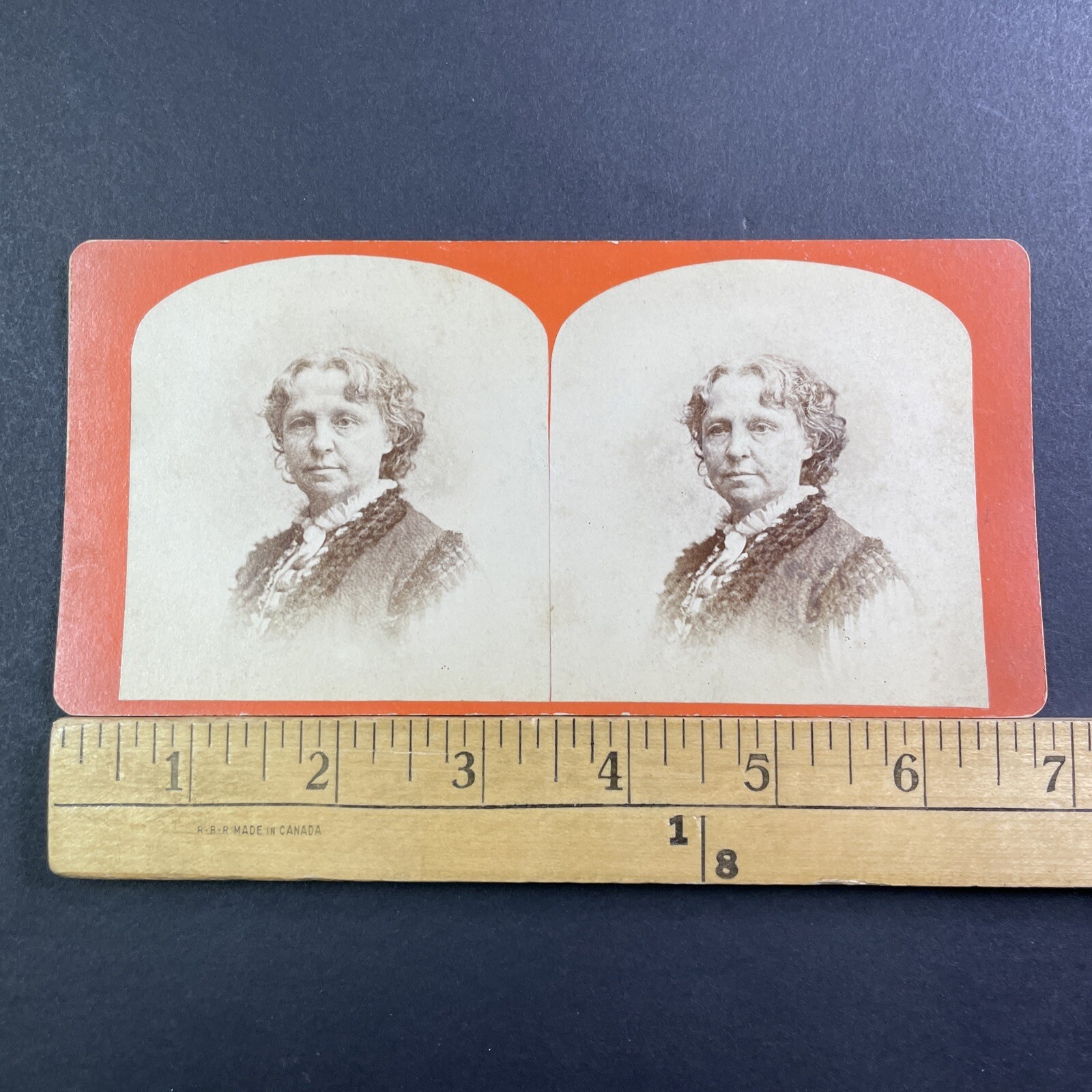 Harriet Beecher Stowe Stereoview Portrait Abolitionist Author 1870s Harriet Beecher Stowe Stereoview Portrait Abolitionist Author 1870s