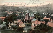 Hand Colored Postcard Village of Ludlow, Vermont from Gill Terrace~2224 picture