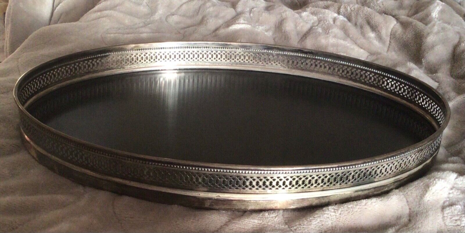 Revere Silversmiths Sterling and Picwood Tray