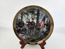 Robert E Lee Collectors Plate By John Paul Strain The Gallant Men Of Civil War picture
