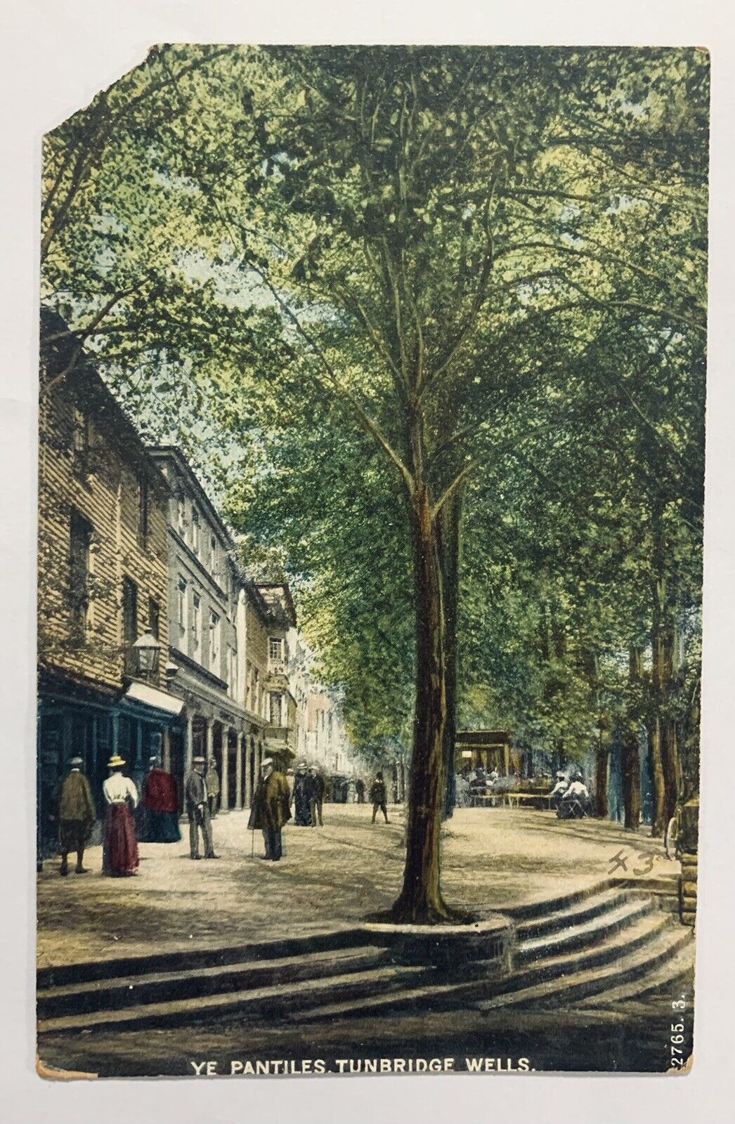 Ye Pantiles Tunbridge Wells England 2765.3 Vintage Postcard