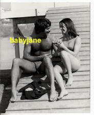 SAM ELLIOTT KATHLEEN QUINLAN ORIGINAL 8X10 PHOTO IN BATHING SUITS 1976 LIFEGUARD picture